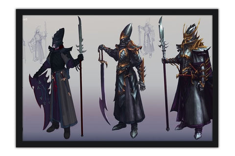 Poster Warhammer - Concept Art - Games