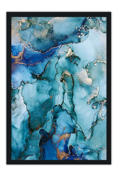 Poster Abstrato - Aquarela - Arte Decorativa