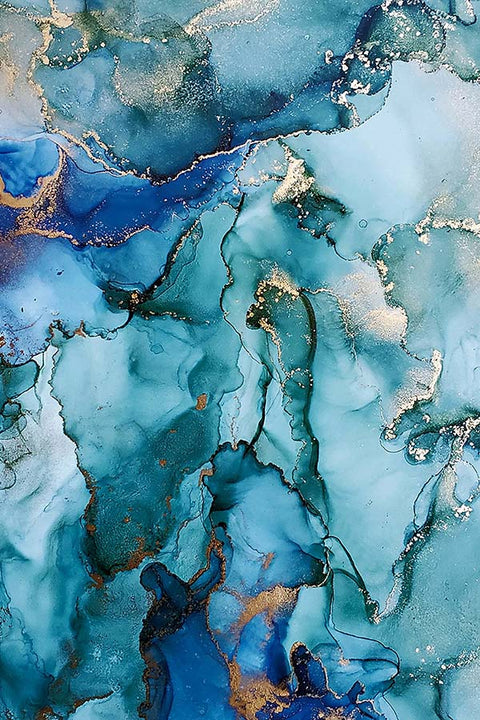 Poster Abstrato - Aquarela - Arte Decorativa