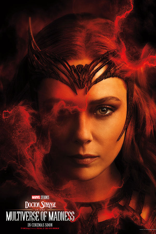 Poster Doutor Estranho - Multiverso Loucura - Personagem Wanda