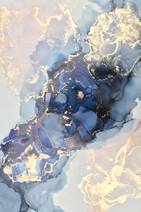 Poster Abstrato - Aquarela - Arte Decorativa