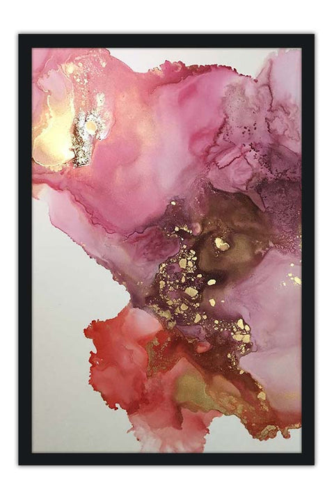 Poster Abstrato - Aquarela - Arte Decorativa