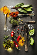 Poster Pimentas e Temperos - Cozinha