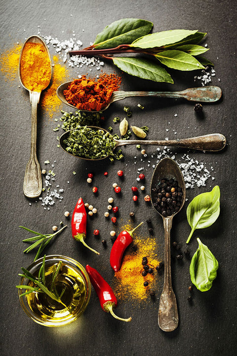 Poster Pimentas e Temperos - Cozinha