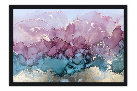 Poster Abstrato - Aquarela - Arte Decorativa