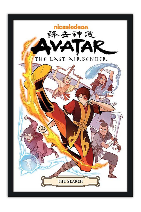 Poster Avatar A Lenda de Aang - The Last Airbender - Desenhos - Animes