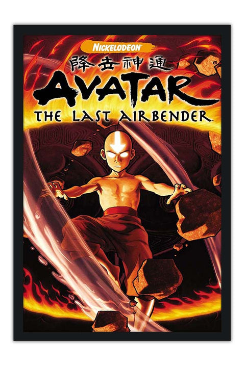 Poster Avatar A Lenda de Aang - The Last Airbender - Desenhos - Animes