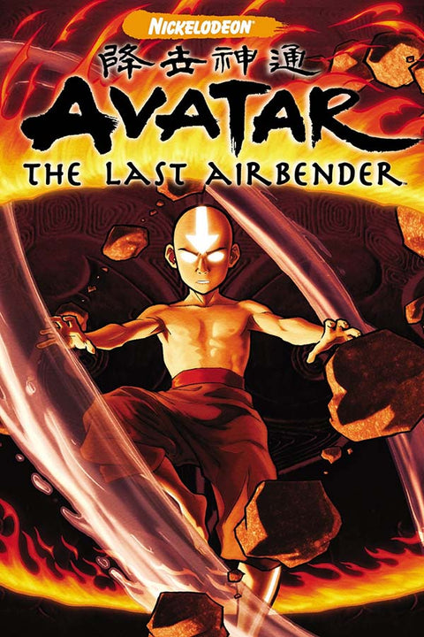 Poster Avatar A Lenda de Aang - The Last Airbender - Desenhos - Animes