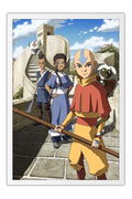 Poster Avatar A Lenda de Aang - The Last Airbender - Desenhos - Animes
