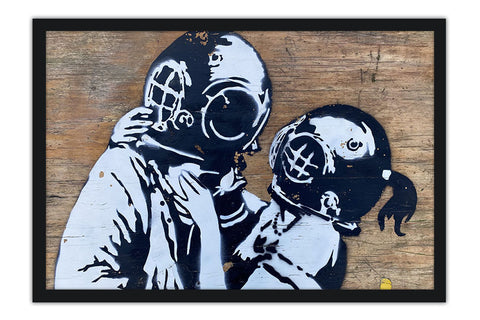 Poster Banksy - Grafite - Street Art
