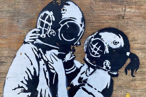 Poster Banksy - Grafite - Street Art