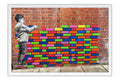 Poster Banksy - Grafite - Street Art