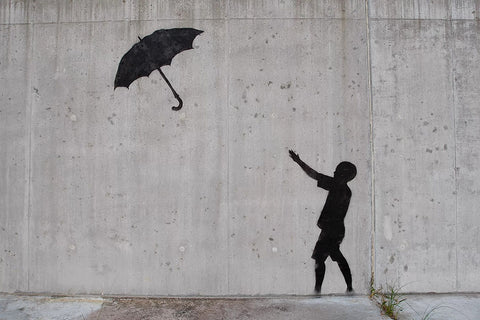 Poster Banksy - Grafite - Street Art