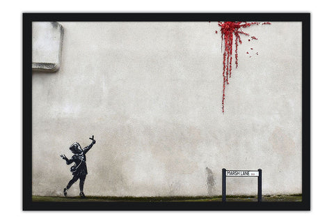 Poster Banksy - Grafite - Street Art