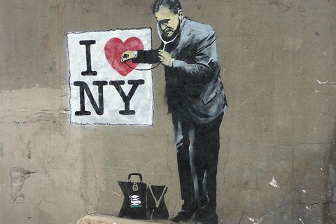 Poster Banksy - Grafite - Street Art