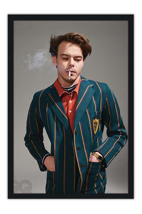 Poster Charlie Heaton - Stranger Things - Ator - Séries