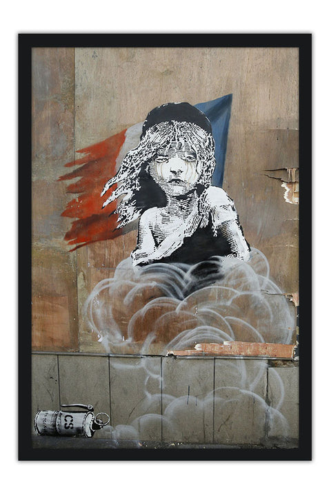 Poster Banksy - Grafite - Street Art
