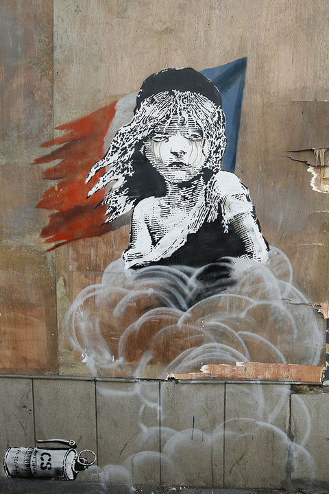 Poster Banksy - Grafite - Street Art