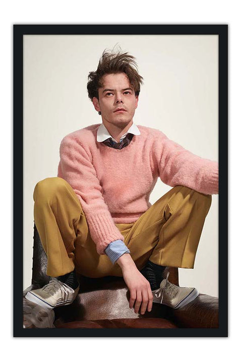 Poster Charlie Heaton - Stranger Things - Ator - Séries