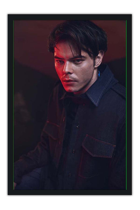 Poster Charlie Heaton - Stranger Things - Ator - Séries