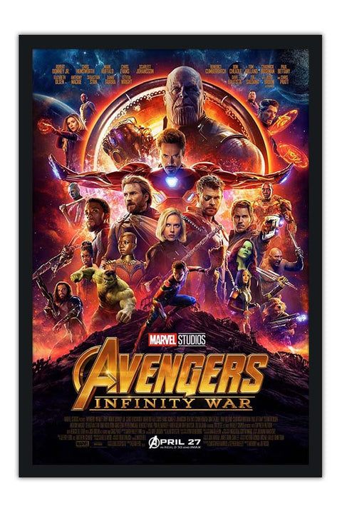 Poster Avengers - Infinity War - Guerra Infinita - Marvel - Filmes