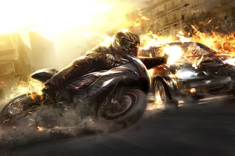 Poster Wheelman - Games