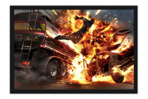 Poster Wheelman - Games