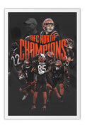 Poster Cincinnati Benga - Futebol Americano - NFL