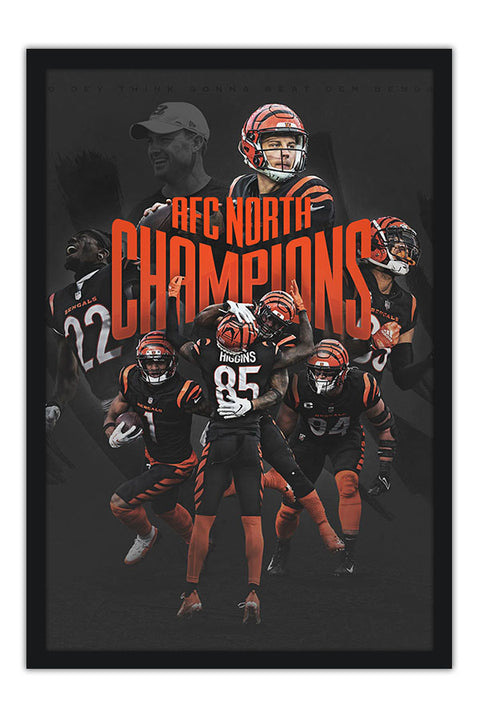 Poster Cincinnati Benga - Futebol Americano - NFL