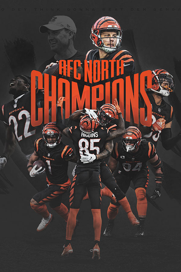 Poster Cincinnati Benga - Futebol Americano - NFL