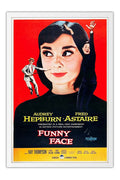 Poster Funny Face - Audrey Hepburn - Vintage - Filmes
