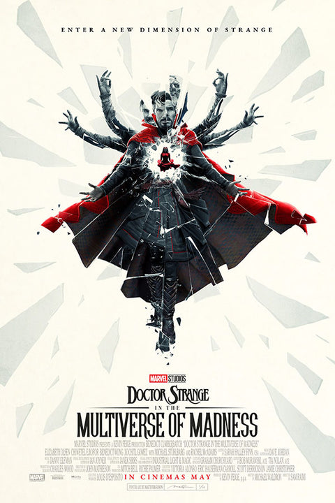 Poster Doutor Estranho no Multiverso da Loucura - Marvel - Filmes