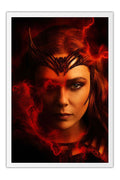 Poster Wanda - Feiticeira Escarlate - Doutor Estranho no Multiverso da Loucura - Marvel - Filmes