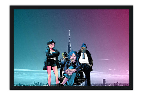 Poster Gorillaz - Bandas de Rock