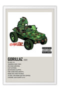 Poster Gorillaz - Bandas de Rock