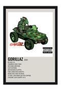 Poster Gorillaz - Bandas de Rock