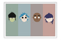 Poster Gorillaz - Bandas de Rock