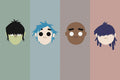 Poster Gorillaz - Bandas de Rock