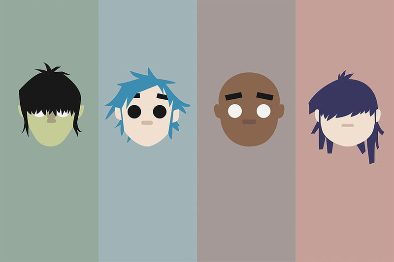 Poster Gorillaz - Bandas de Rock