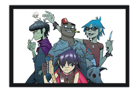 Poster Gorillaz - Bandas de Rock