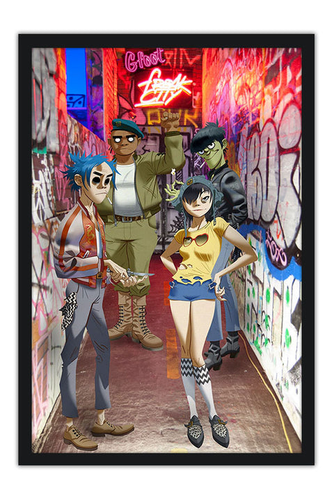 Poster Gorillaz - Bandas de Rock