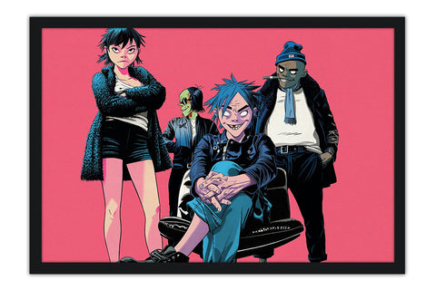Poster Gorillaz - Bandas de Rock