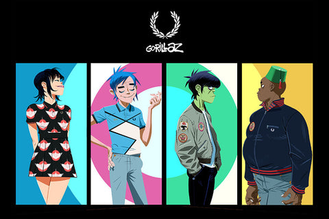 Poster Gorillaz - Bandas de Rock