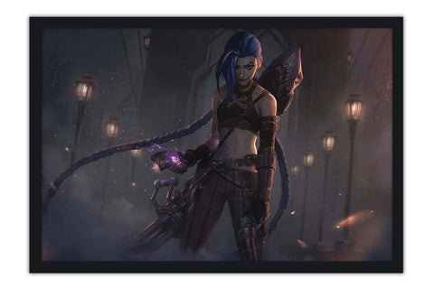Poster Jinx - Arcane League Of Legends - Games - Séries