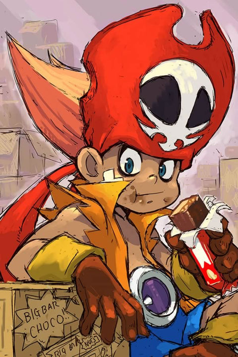 Poster Zack e Wiki - Games