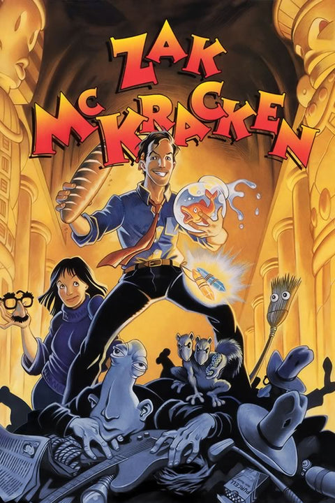 Poster Zak McKracken and the Alien Mindbenders - Games