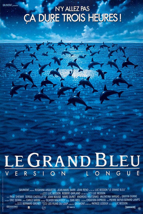 Poster Le Grand Bleu - Imensidão Azul - Filmes