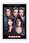 Poster Pânico - Scream - Not in My Movie - Suspense - Terror - Filmes