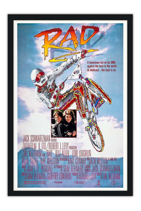 Poster Rad: O Fera Do BMX - Retrô - Filmes