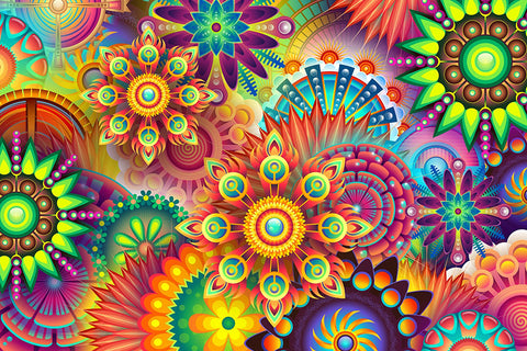 Poster Meditation - Chakra - Mandalas - Arte Digital